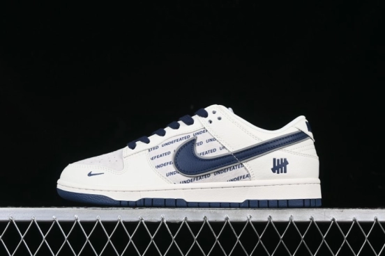 Nike SB Dunk Low UN Collaboration - Dark Blue Anniversary High-End Custom Low-Top Casual Sneakers - XX2026-666