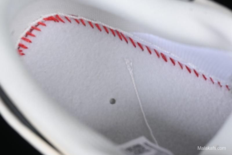 Nike Air Force 1 '07 Low Supreme Collaboration - Beige Red Lace-Up Low-Top Casual Sneakers SJ1198-104