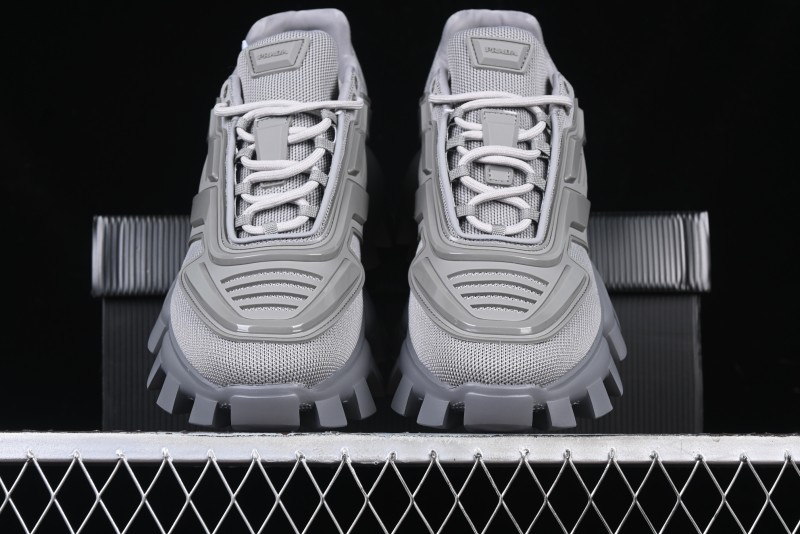 Prada Cloudbust Air Thunder Lifestyle Low-Top Sneakers with Anti-Slip and Wear-Resistant Design - 2EG293