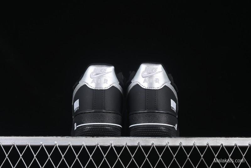 Nike Air Force 1'07 Low Silver Wing Panda Casual Sneakers with Strap - ZH0316-064