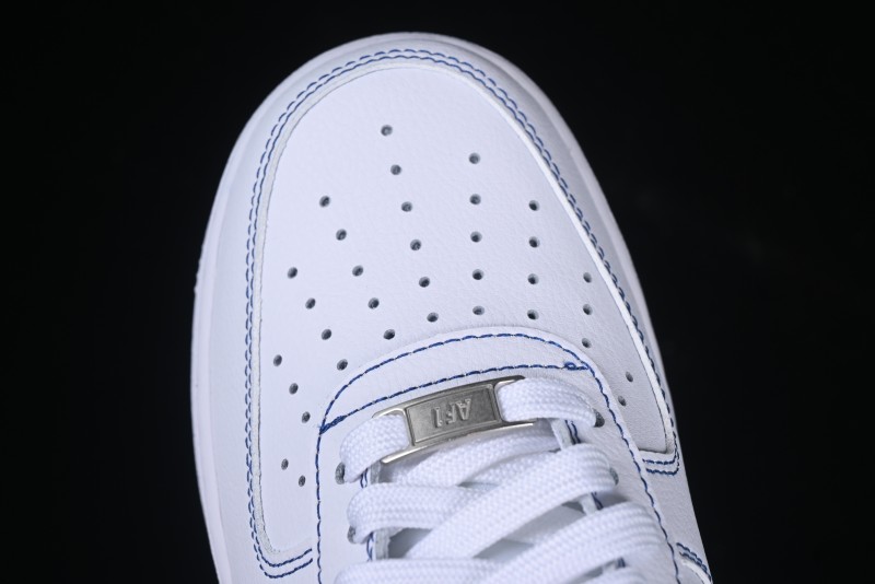 Nike Air Force 1 Low White & Blue – Iconic Leather Sneakers