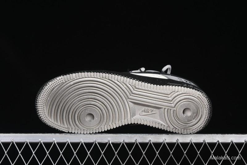 Nike Air Force 1'07 Low Star Graffiti Hand-Painted Casual Sneakers with Full-Length Air Cushion - XV7981-476