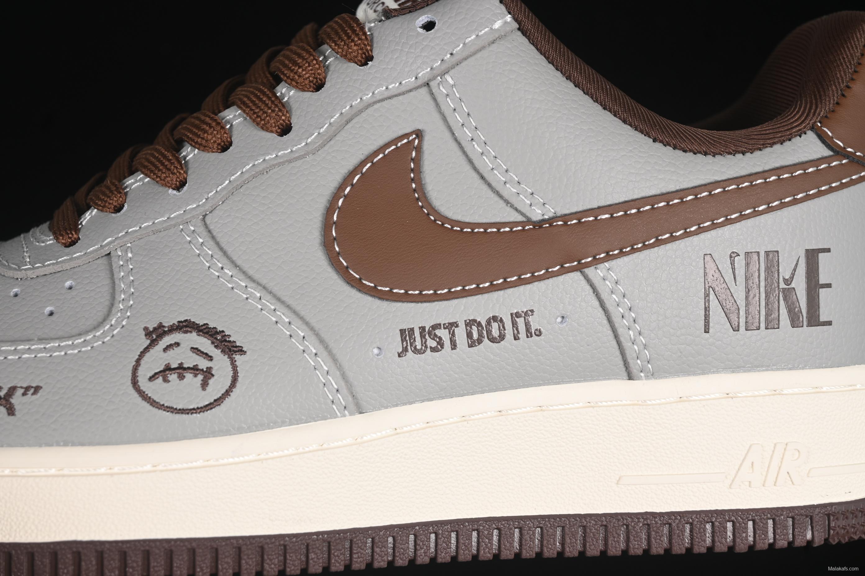 Nike Air Force 1'07 Low Casual Sneakers with Full-Length Air Cushion - KK1988-073