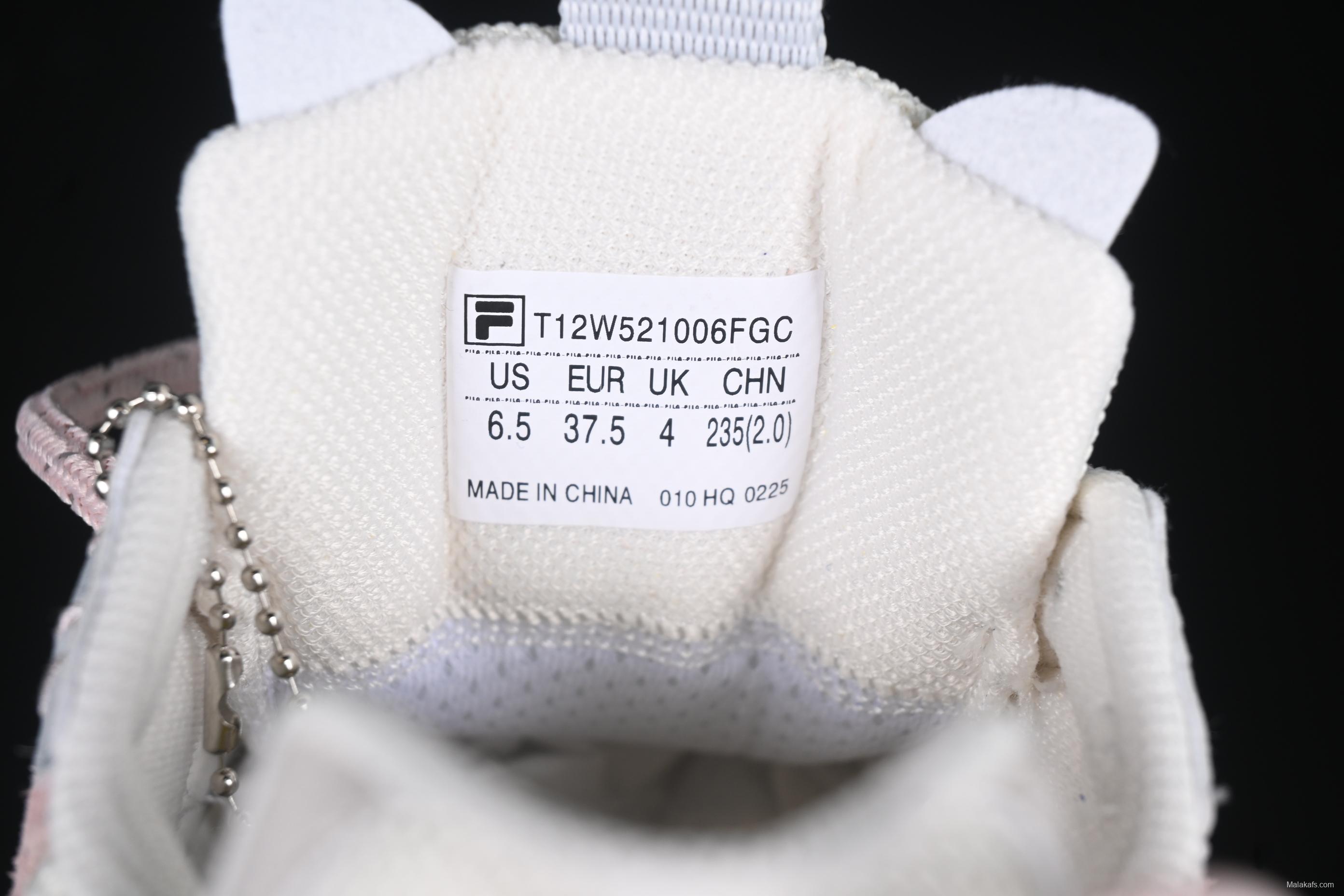 Fila Fusion Thick-Sole Hard Candy Casual Dad Shoes - T12W521006FGC