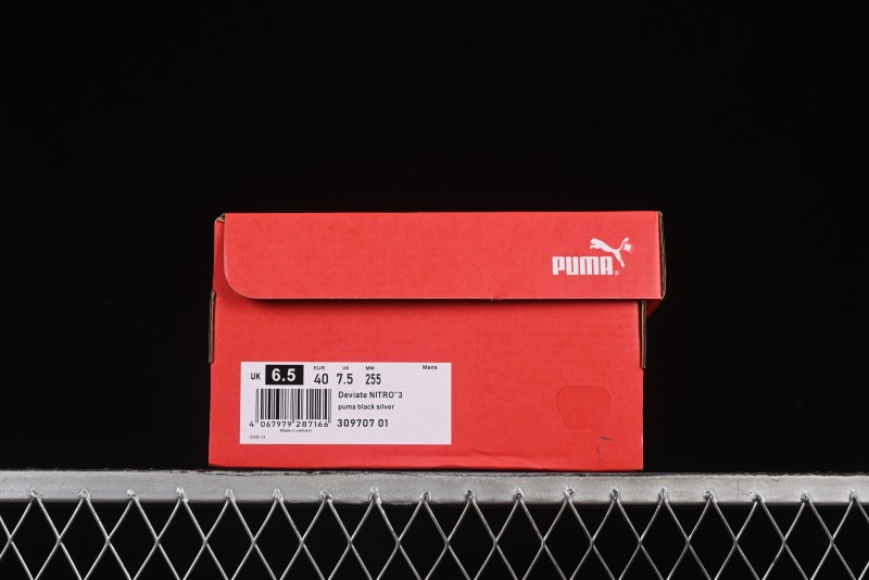 Puma Deviate Ntro 3 Comfortable Anti-Slip Wear-Resistant Low-Top Casual Running Shoes - 309707-01