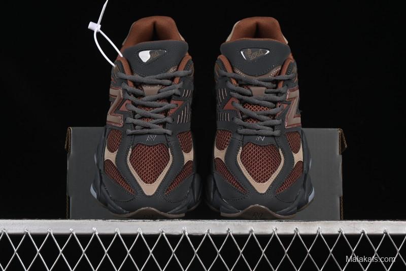 Joe Freshgoods x New Balance 9060 Retro Casual Running Sneakers with ABZORB Cushioning - U9060RFB