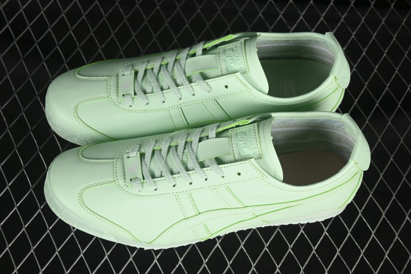 Onitsuka Tiger Mexico 66 Cactful-S Low-Top Leather Sneakers in Pastel Colorway - 1183C347-300