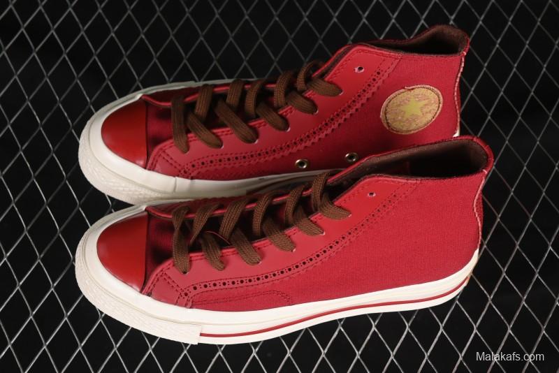 Converse Chuck Taylor All Star 1970s High Top Sneakers in China Red - A12460C