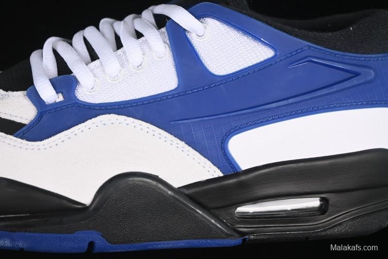 Nike Air Jordan 4 Remastered Sneakers with Textile Mesh Leather and Suede Upper - FQ7939-140