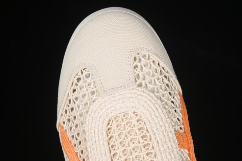 Onitsuka Tiger Mexico 66 Sabot Slip-On Sneakers with Breathable Mesh Upper - 1183A707-106