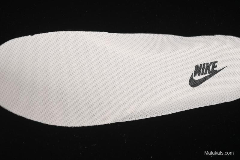 Nike Air Force 1 '07 Low Stussy Collaboration Black Green Swoosh Casual Sneakers - XS1958-572