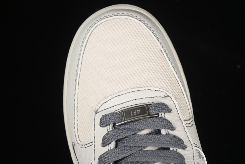 Nike Air Force 1'07 Low Stussy Collaboration Woven Fabric Low-Top Casual Sneakers - BZ6808-101