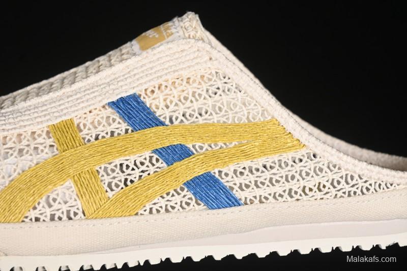 Onitsuka Tiger Mexico 66 Sabot Slip-On Shoes with Breathable Mesh Upper - 1183C123-104