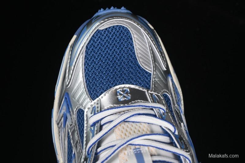 Off-White Be Right Tie-Dye Blue Low-Top Lifestyle Casual Shoes - X.E5