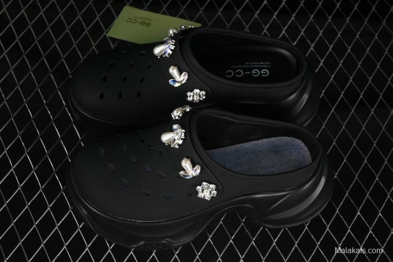 GG-CC Casual Platform Sandals with Thick Sole - G25X281