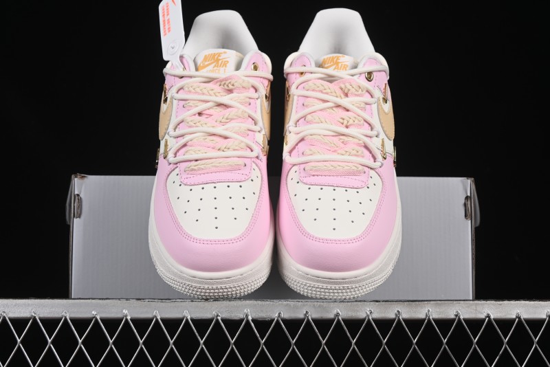 Nike Air Force 1 '07 Low Pink Sugar Low-Top Casual Sneakers - ZB2574-600