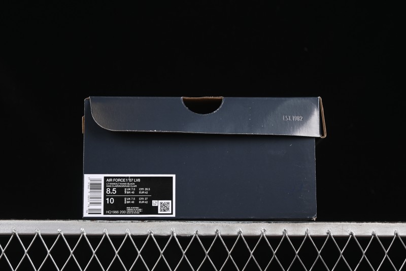 Nike Air Force 1'07 Low Casual Sneakers with Full-Length Air Cushion - HQ1966-200