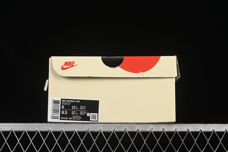 Nike Air Force 1'07 Low Doraemon Casual Sneakers with Full-Length Air Cushion - DF0188-059