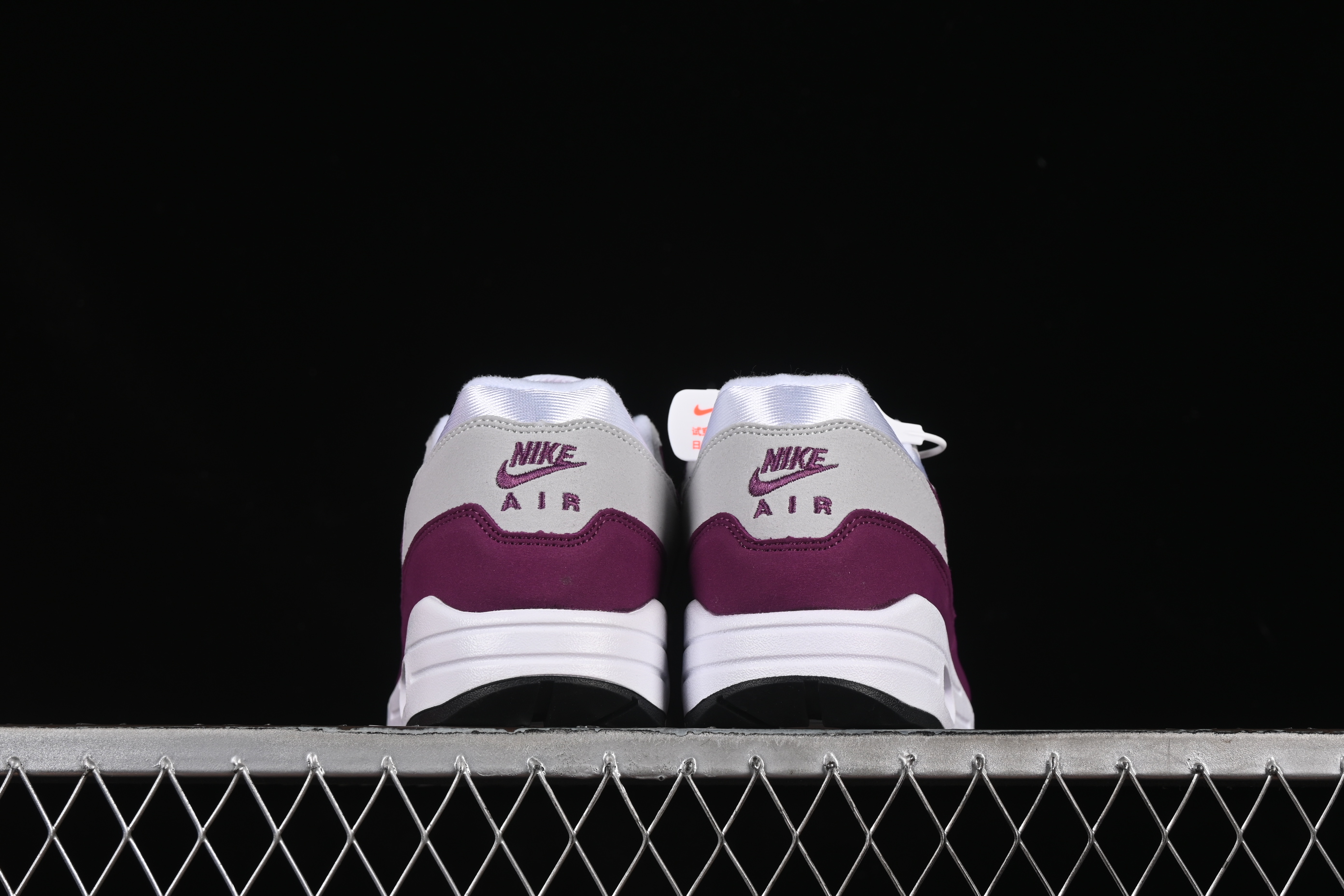 Nike Air Max 1 Retro Running Shoes with Half-Sole Air Cushion - HF1194-101