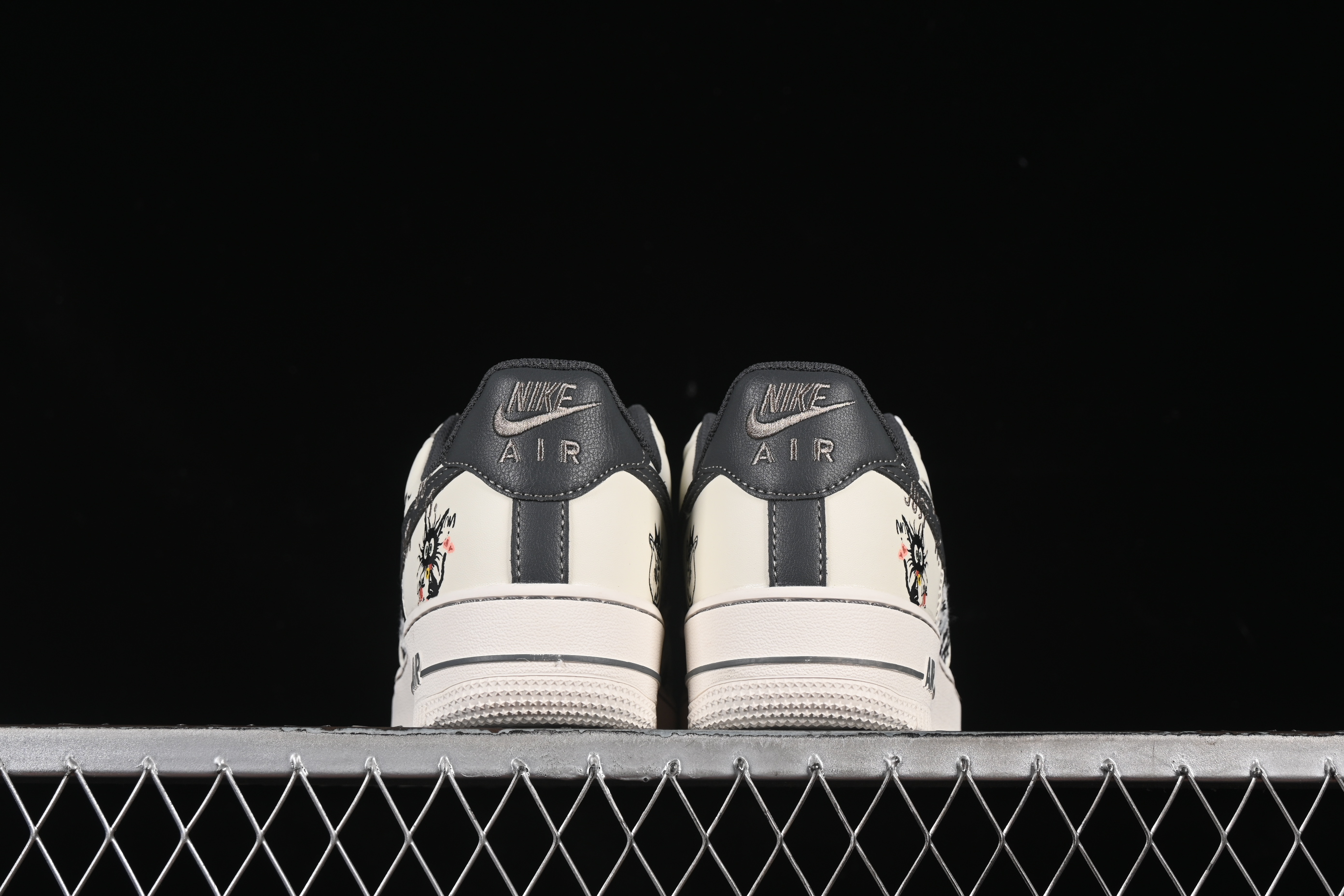 Nike Air Force 1'07 Low Little Black Cat Casual Sneakers - FJ7740-710