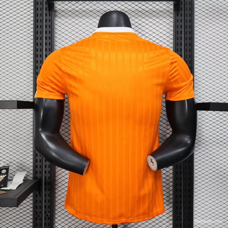 Player Version 2025 Adidas Original Orange Jersey