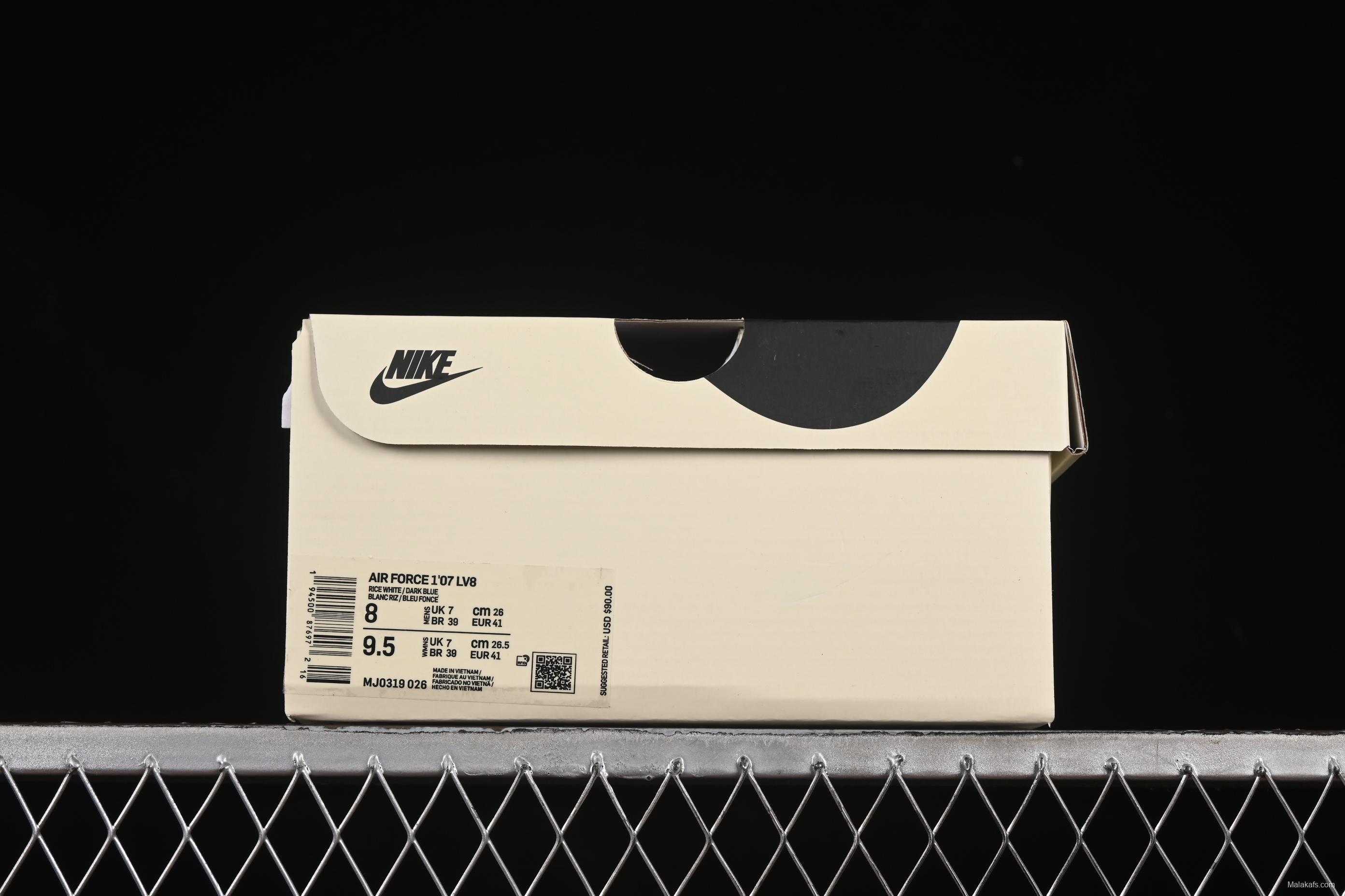 Nike Air Force 1'07 Low Custom ID Official Sync Low-Top Casual Sneakers with 3M Reflective Stars - MJ0319-026