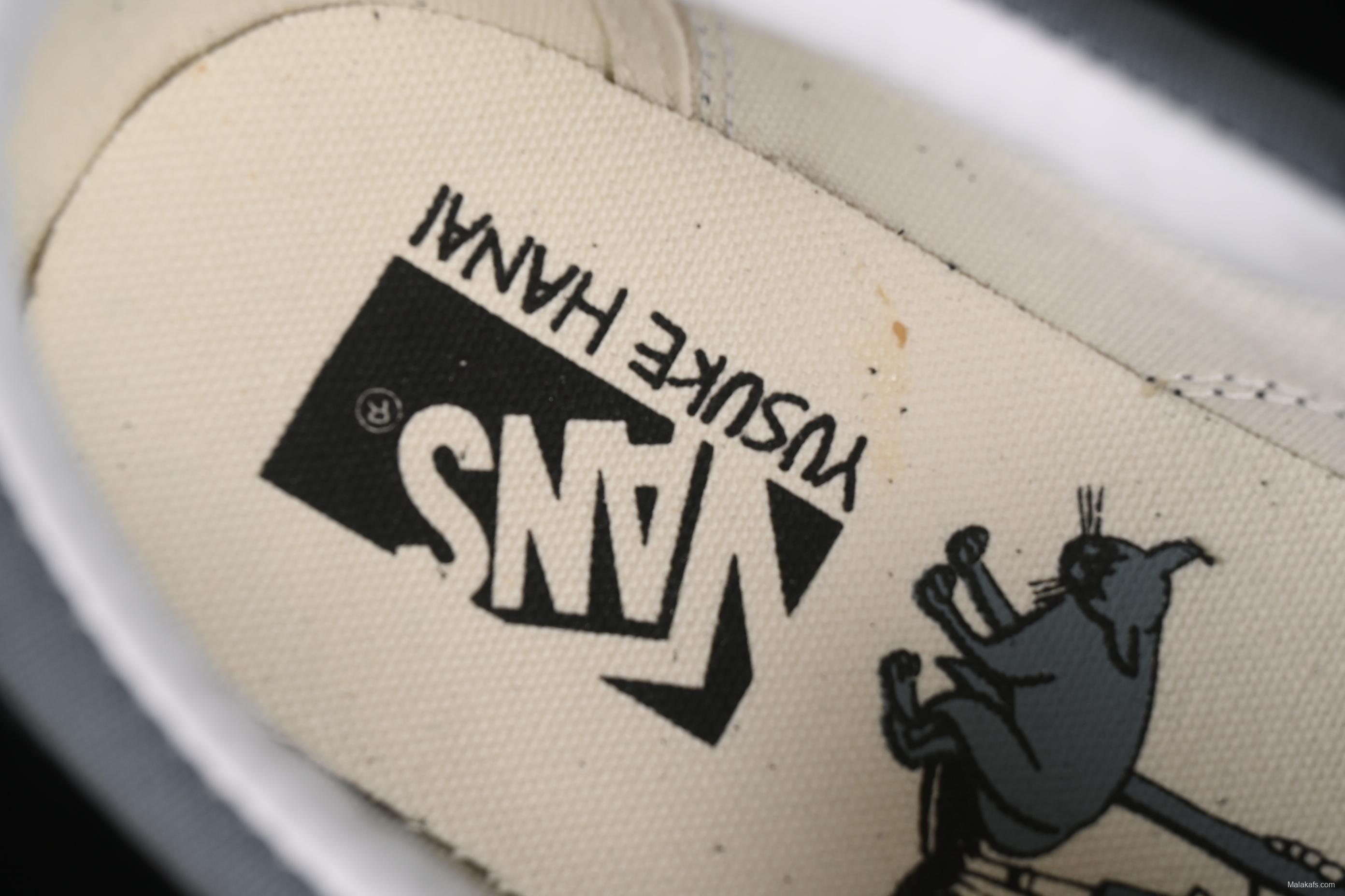 Vans Premium x Hanai Artist Collaboration Low-Top Casual Skate Shoes - VN000D56BN5