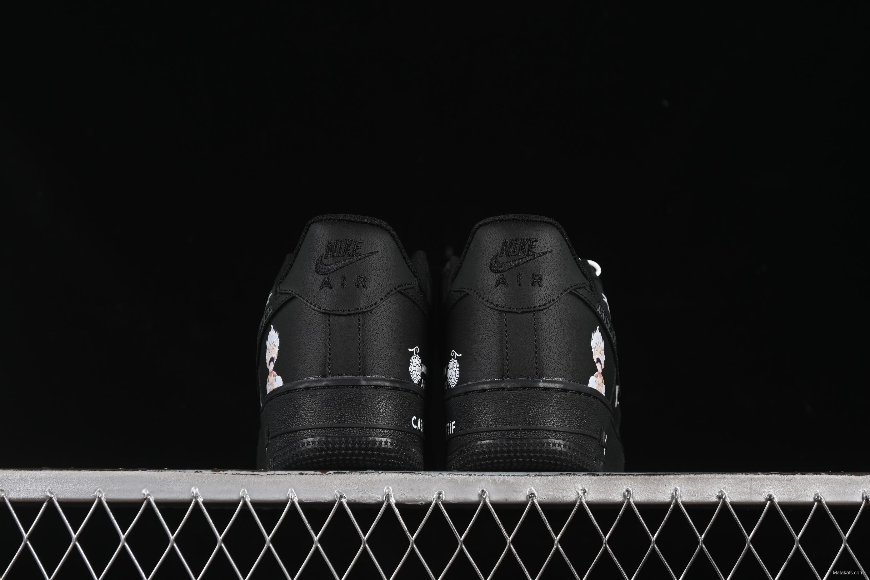 Nike Air Force 1'07 Low "Nica" One Piece Manga Series Gear 5 Nika Casual Sneakers - CW2288-016