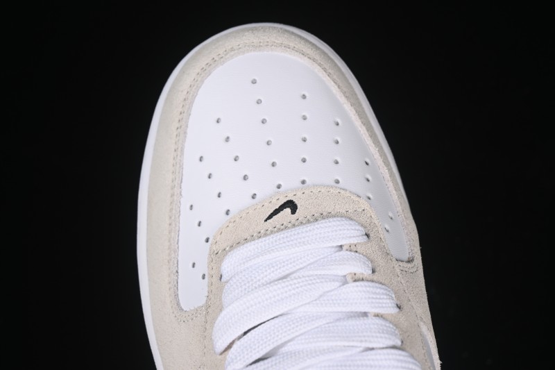 Nike Air Force 1'07 Low Casual Sneakers with Full-Length Air Cushion - IB6388-100