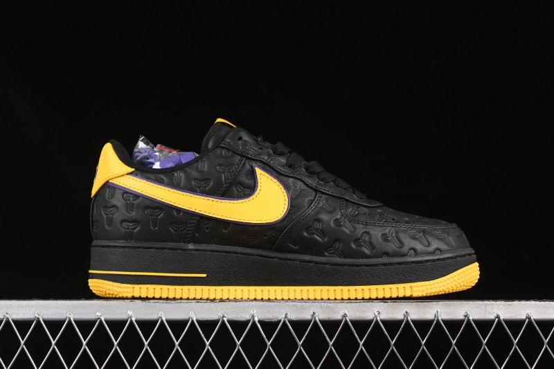 Nike Air Force 1 '07 Low Kobe Full-Grain Leather Casual Sneakers - HV5122-001