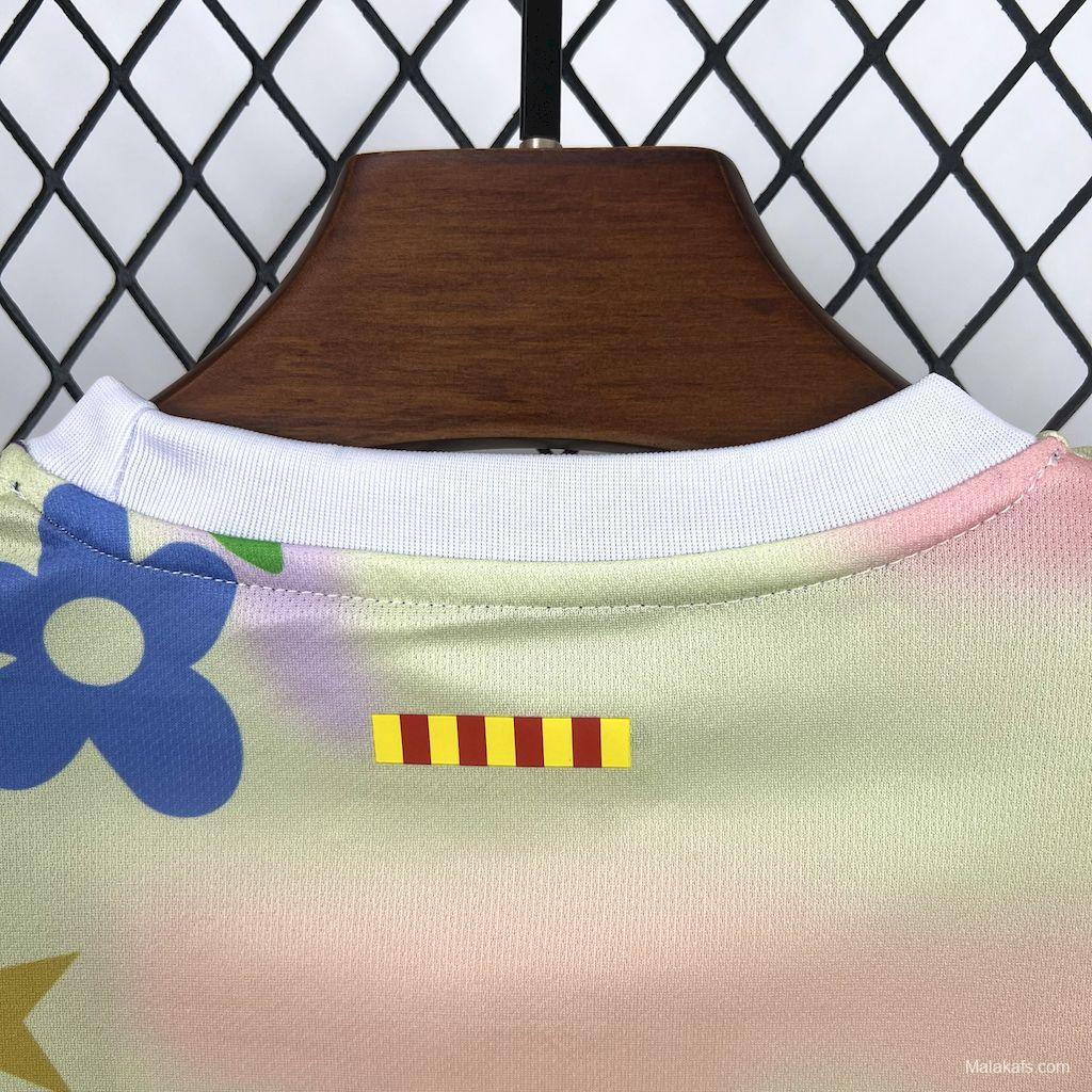 2025/26 KidsBarcelona Flower Special Edition Jersey