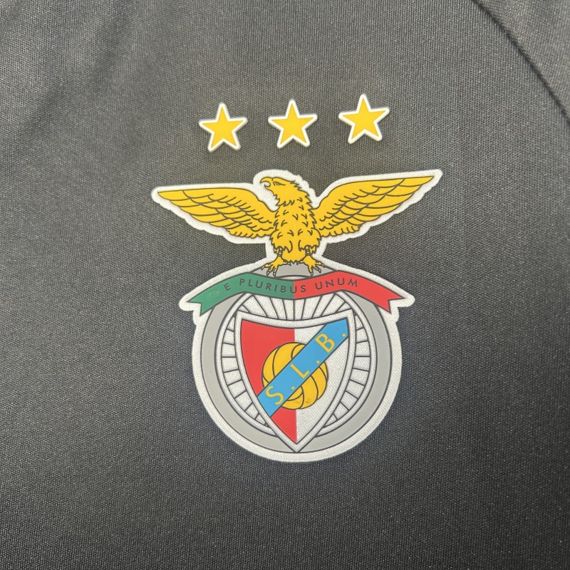 2025/26 Benfica Black Pre-match Training Jersey