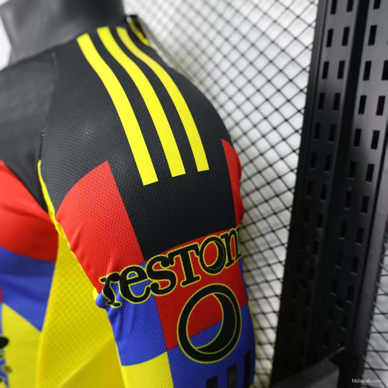 Player Version 25/26 Club America Home Long Sleeve Jersey