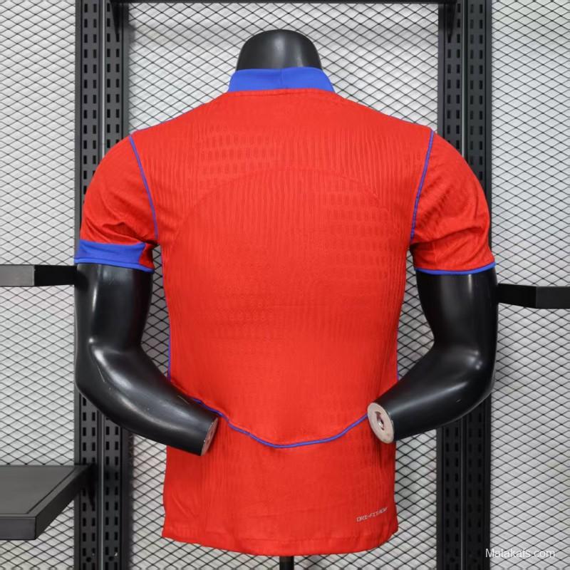 Player Version 25/26 PSG Third Red Jersey