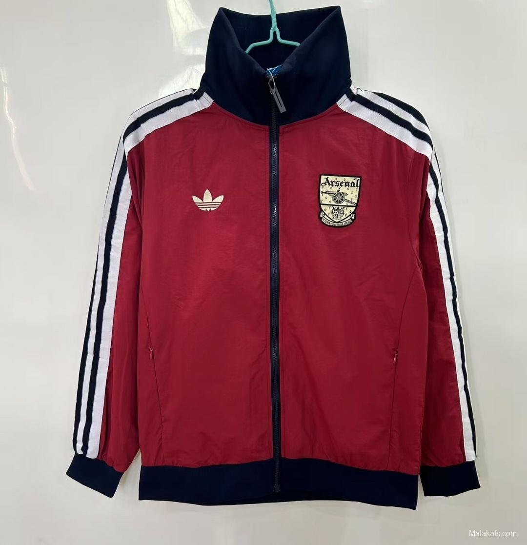 25/26 Arsenal Wine Windbreaker