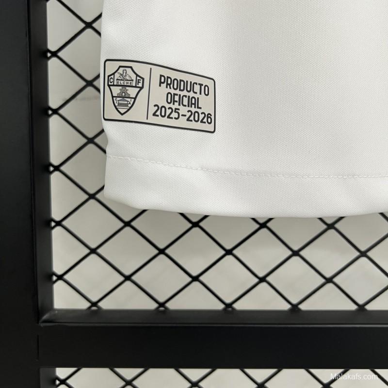 25/26 Elche Home Jersey