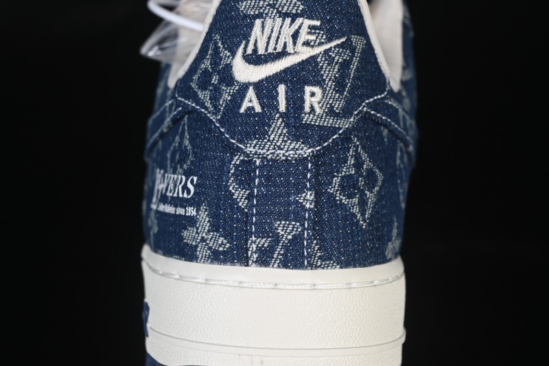 Nike Air Force 1 '07 Low LV Collaboration White Blue Casual Sneakers - YF9511-811