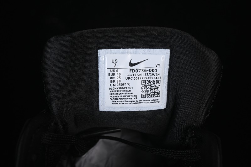 Nike V2K Runtekk Run Cushioned Anti-Slip Retro Low-Top Running Shoes - FD0736-001