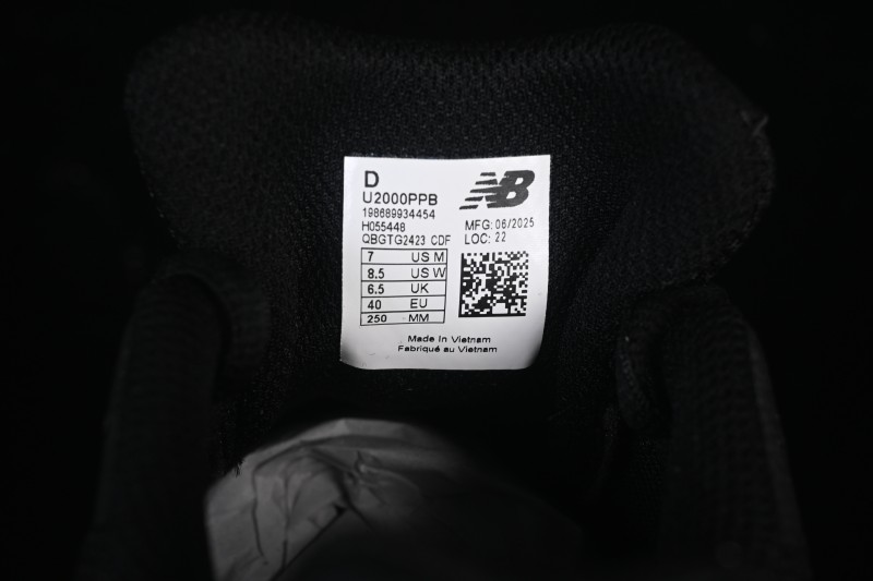 New Balance 2000 Series Retro Dad Style Casual Running Shoes - U2000PPB