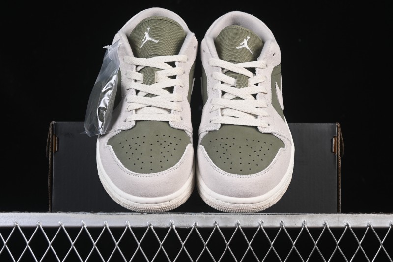 Nike Air Jordan 1 Low AJ1 Mint Green Low-top Casual Lifestyle Sneakers - HV4089-201