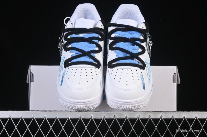 Nike Air Force 1'07 Low Pisces Hand-Painted Doodle Zodiac Series - 219-320
