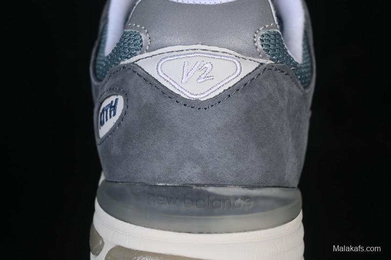 New Balance Kith x New Balance Made In USA M991 Classic Versatile Dad Shoes Casual Athletic Running Shoes - U991KH2