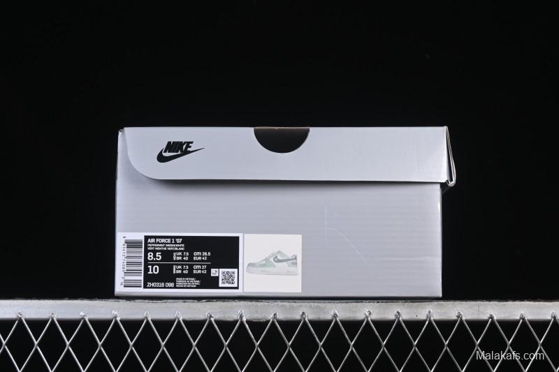 Nike Air Force 1'07 Low Clover Casual Sneakers - ZH0316-098