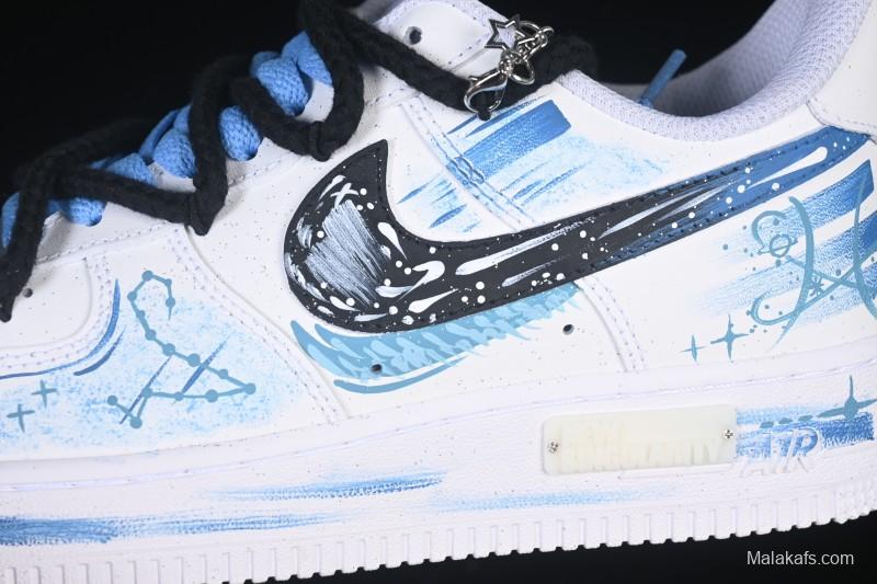 Nike Air Force 1'07 Low Pisces Hand-Painted Doodle Zodiac Series - 219-320