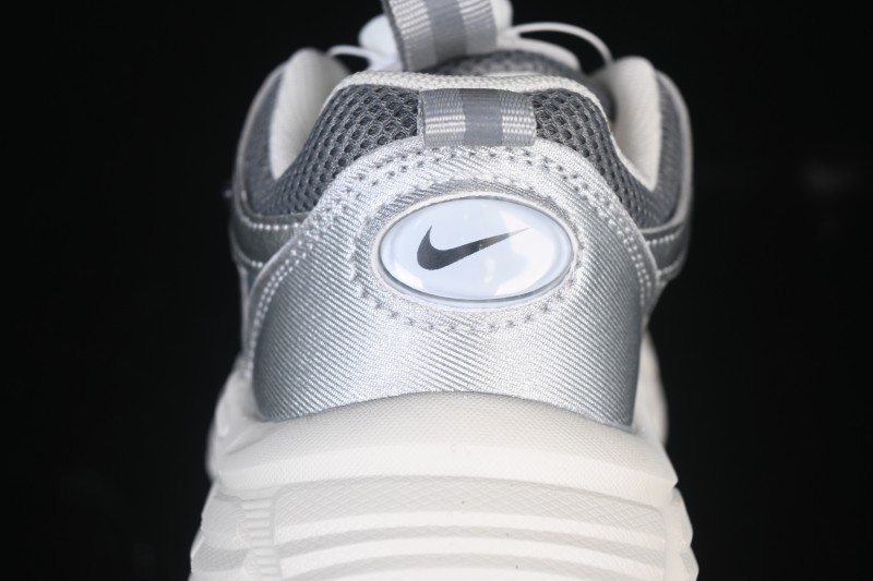 Nike P-6000 Retro Casual Sports Kids Shoes - Silver White Swoosh