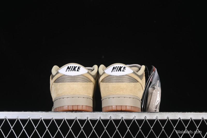 Nike SB Dunk Low Pro Skateboarding Shoes with Parachute Beige Design - HJ0367-200