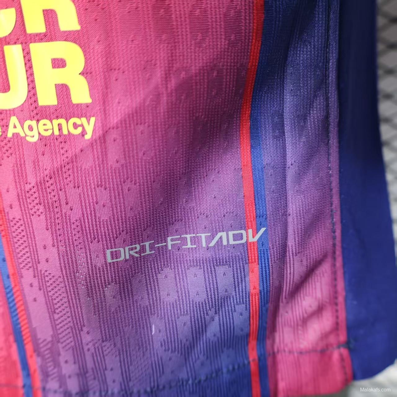 Player Version 25/26 BARCELONA x ED SHEERAN SIGNEE Edition Jersey