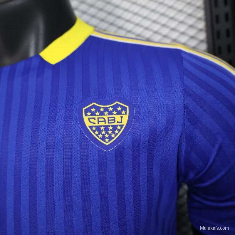 Player Version 25/26 Adidas Boca Juniors Terrace Icons Jersey