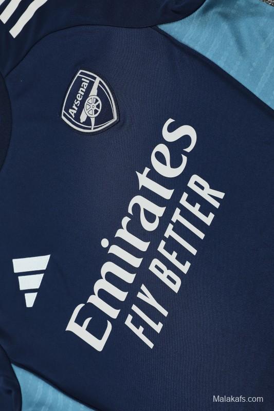 25/26 Real Madrid Navy Short Sleeve Jersey+Shorts