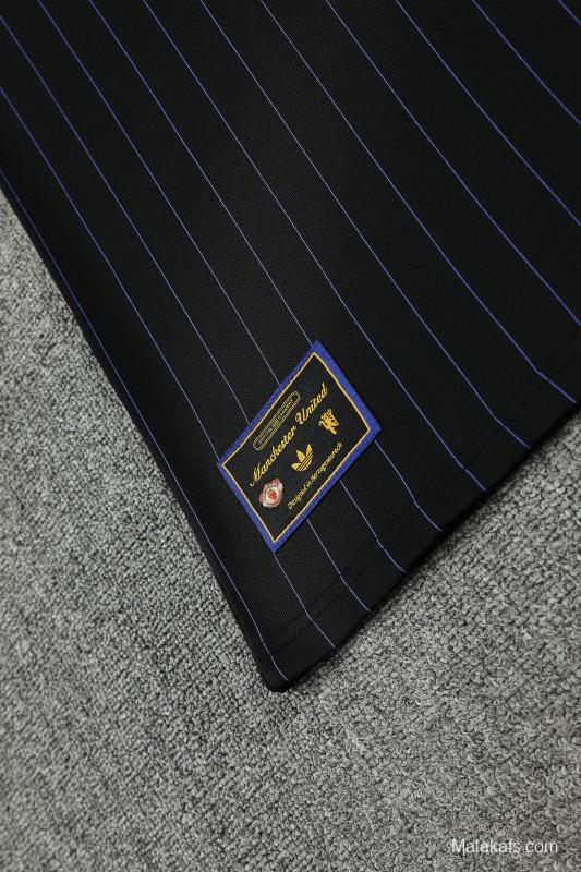 25/26 Manchester United Adidas Original Wine Vest Jersey+Shorts